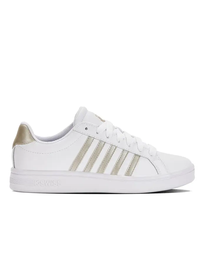 K-swiss Damskie Sneakersy Court Tiebreak 97011-183-M Biały | Sklep Monotox