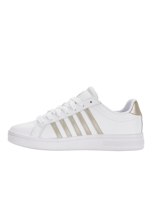 K-swiss Damskie Sneakersy Court Tiebreak 97011-183-M Biały | Sklep Monotox