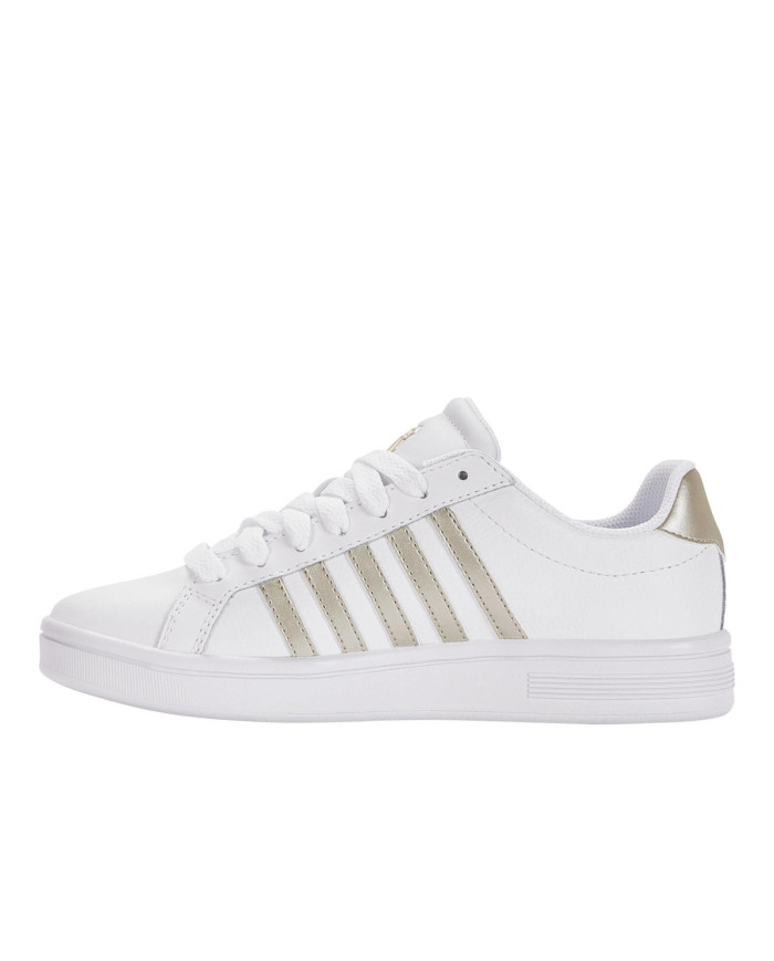K-swiss Damskie Sneakersy Court Tiebreak 97011-183-M Biały | Sklep Monotox