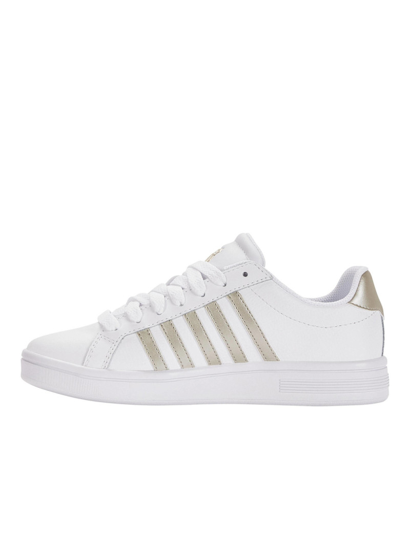 K-swiss Damskie Sneakersy Court Tiebreak 97011-183-M Biały | Sklep Monotox