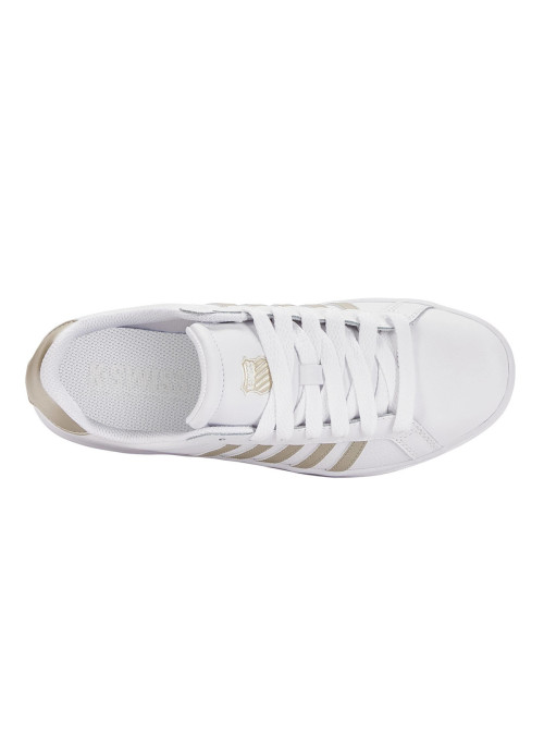 K-swiss Damskie Sneakersy Court Tiebreak 97011-183-M Biały | Sklep Monotox