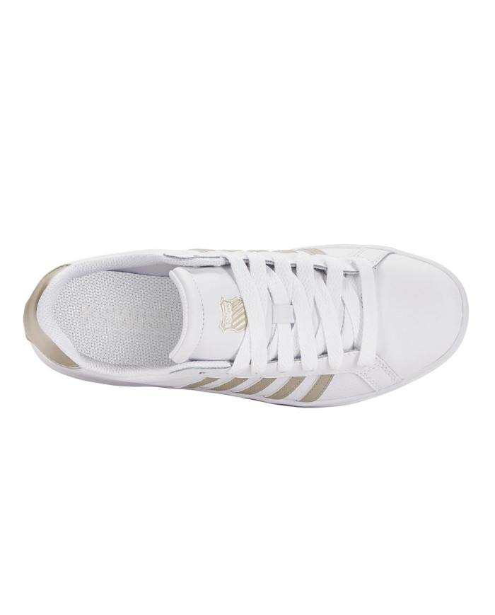 K-swiss Damskie Sneakersy Court Tiebreak 97011-183-M Biały | Sklep Monotox