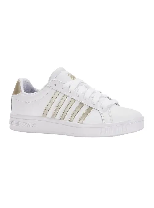 K-swiss Damskie Sneakersy Court Tiebreak 97011-183-M Biały | Sklep Monotox