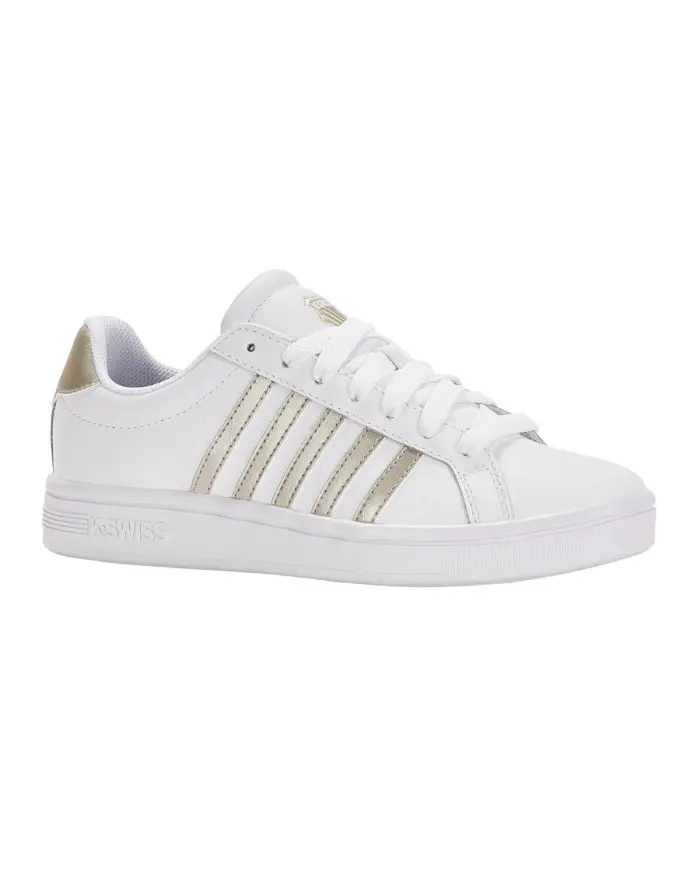 K-swiss Damskie Sneakersy Court Tiebreak 97011-183-M Biały | Sklep Monotox