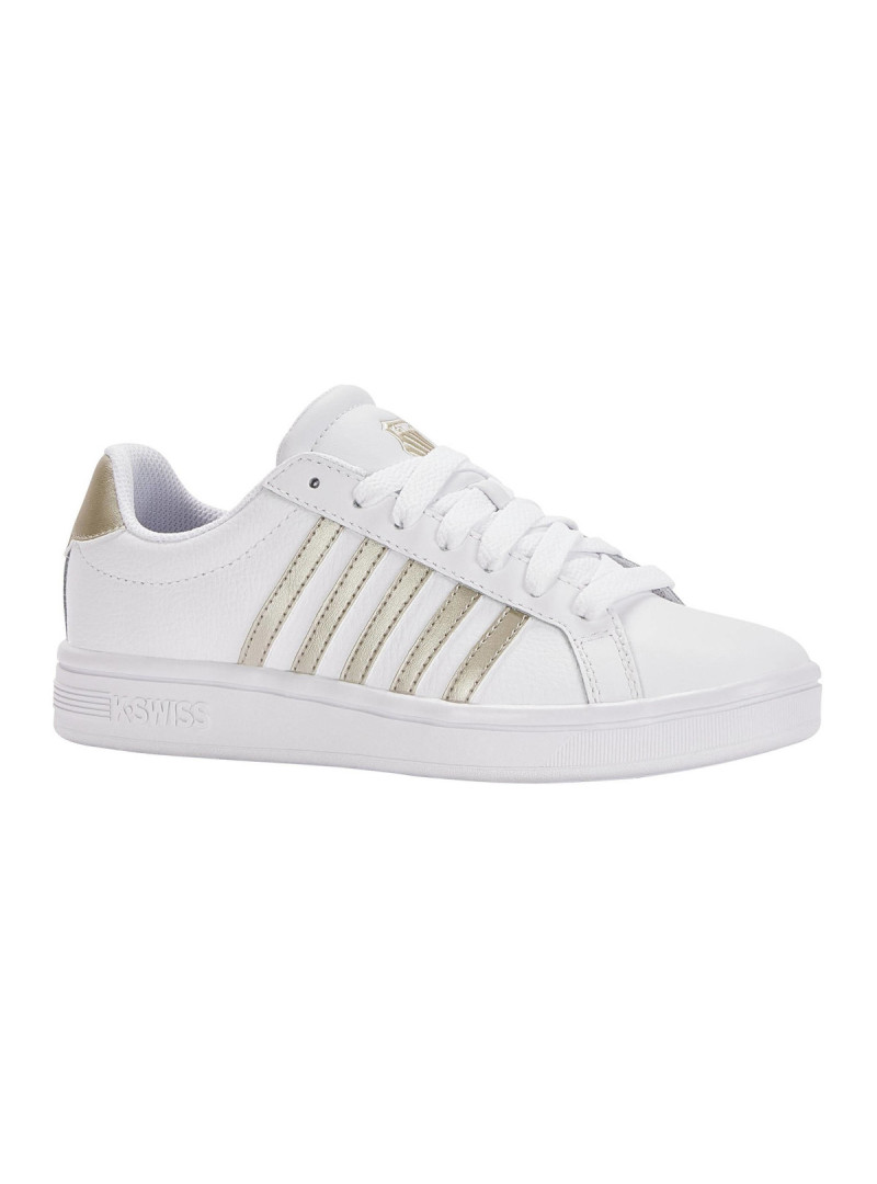 K-swiss Damskie Sneakersy Court Tiebreak 97011-183-M Biały | Sklep Monotox