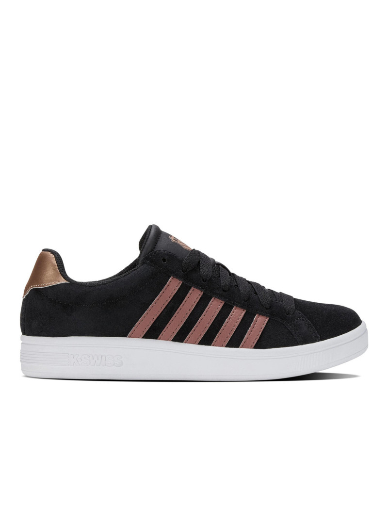 K-swiss Damskie Sneakersy Court Tiebreak Sde 97012-091-M Czarny | Sklep Monotox