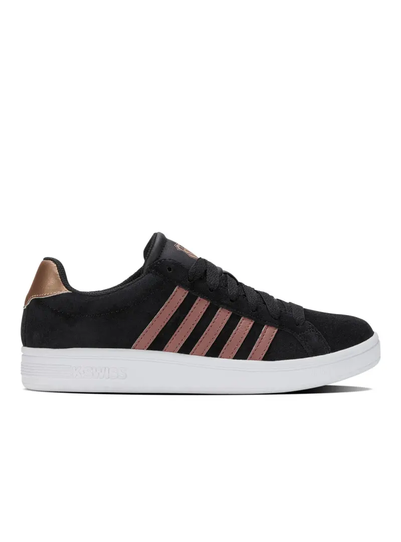 K-swiss Damskie Sneakersy Court Tiebreak Sde 97012-091-M Czarny | Sklep Monotox