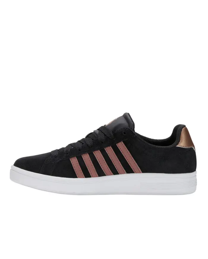 K-swiss Damskie Sneakersy Court Tiebreak Sde 97012-091-M Czarny | Sklep Monotox
