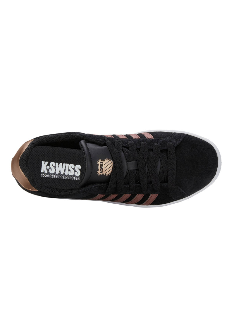 K-swiss Damskie Sneakersy Court Tiebreak Sde 97012-091-M Czarny | Sklep Monotox