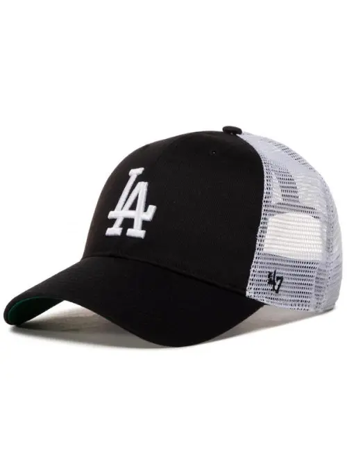 47 Brand Czapka z daszkiem Mlb Los Angeles Dodgers B-BRANS12CTP-BKC Czarny | Sklep Monotox