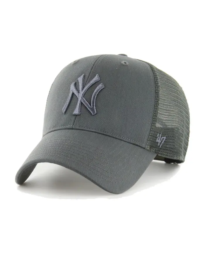 47 Brand Czapka z daszkiem Mlb New York Yankees Branson B-BRANS17CTP-CCC Szary | Sklep Monotox