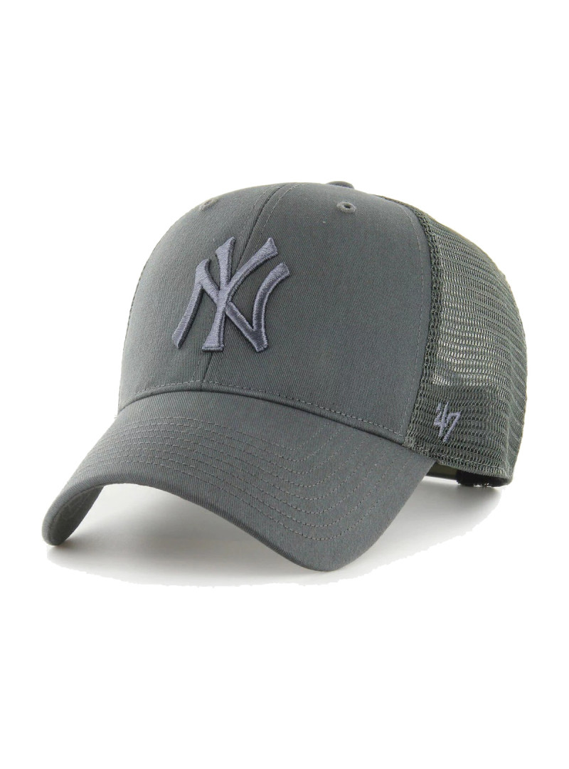 47 Brand Czapka z daszkiem Mlb New York Yankees Branson B-BRANS17CTP-CCC Szary | Sklep Monotox