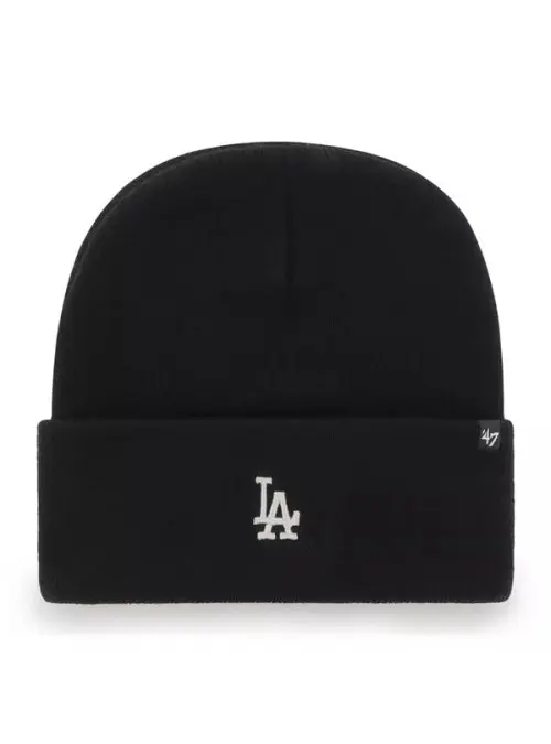 47 Brand Czapka zimowa Los Angeles Dodgers B-BRNCK12ACE-BK Czarny | Sklep Monotox