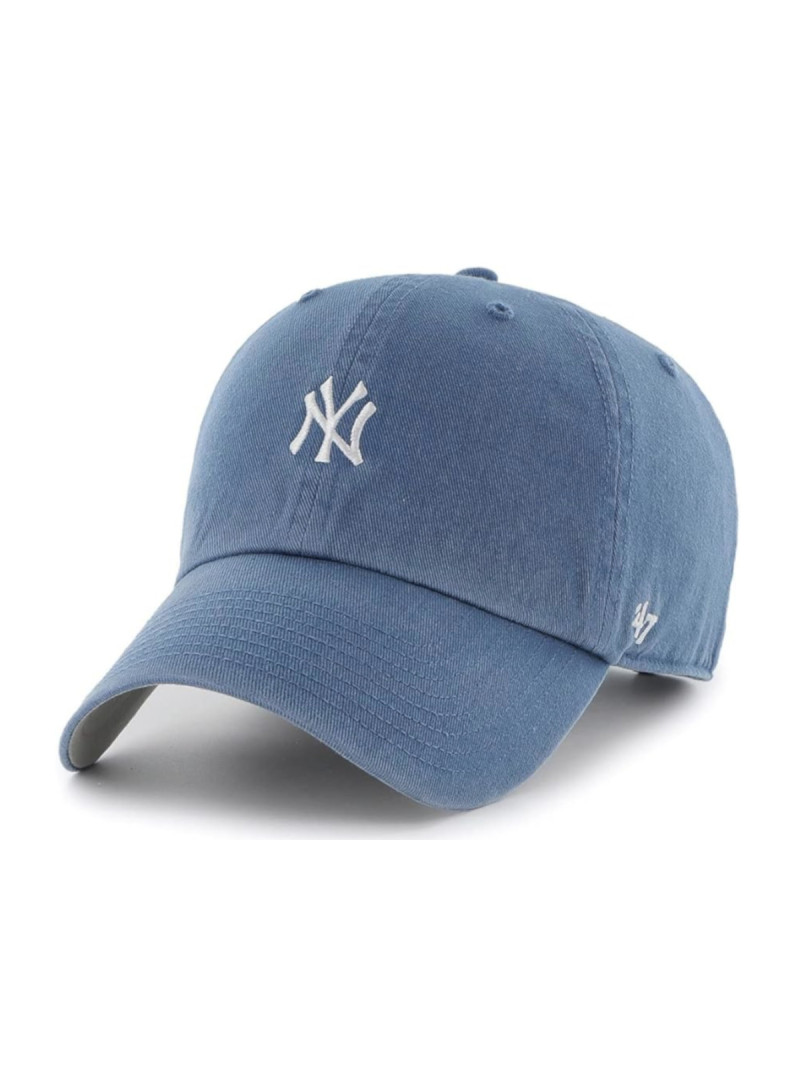 47 Brand Czapka z daszkiem Mlb New York Yankees Base Runn B-BSRNR17GWS-TB Niebieski | Sklep Monotox