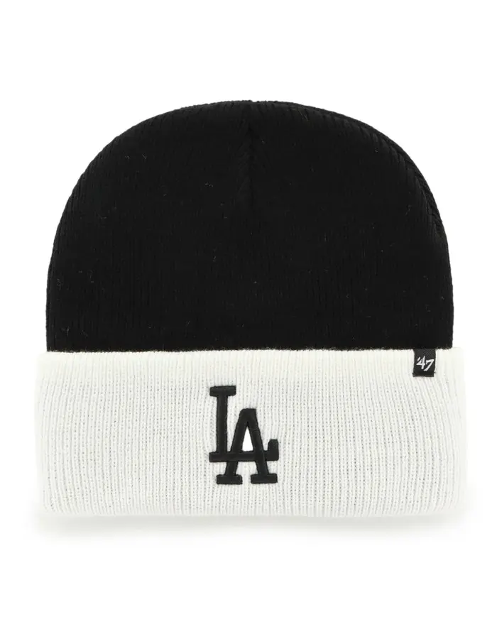 47 Brand Czapka zimowa Los Angeles Dodgers Cuff Knit B-CAMPS12ACE-BK Czarny | Sklep Monotox