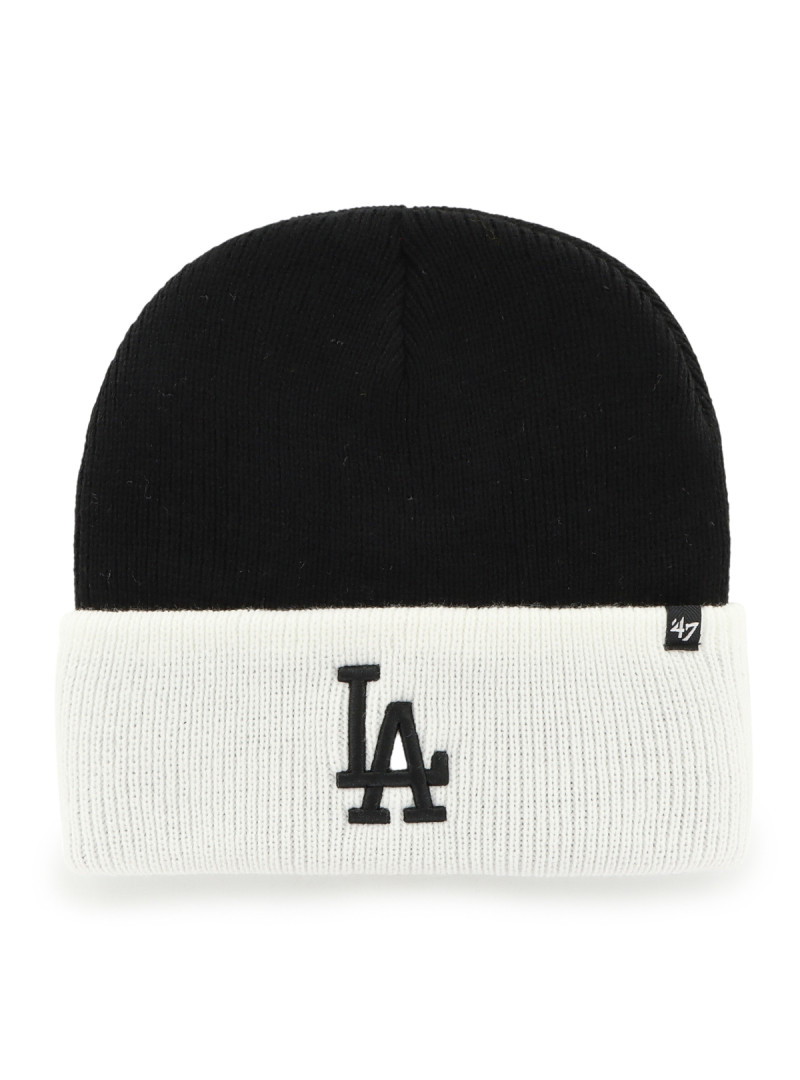 47 Brand Czapka zimowa Los Angeles Dodgers Cuff Knit B-CAMPS12ACE-BK Czarny | Sklep Monotox
