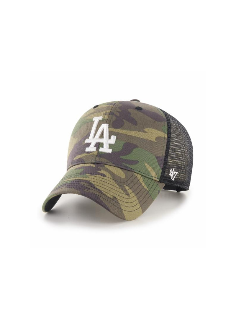 47 Brand Czapka z daszkiem Mlb Los Angeles Dodgers B-CBRAN12GWP-CMD Zielony | Sklep Monotox