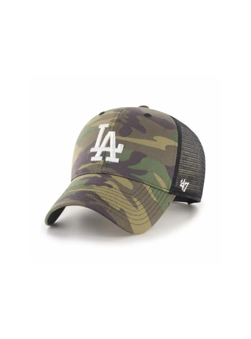 47 Brand Czapka z daszkiem Mlb Los Angeles Dodgers B-CBRAN12GWP-CMD Zielony | Sklep Monotox