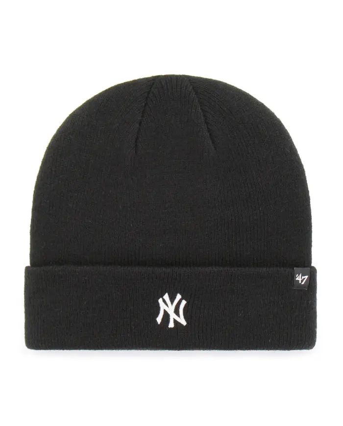 47 Brand Czapka zimowa New York Yankees Cuff Knit B-CFDCN17ACE-BK Czarny | Sklep Monotox