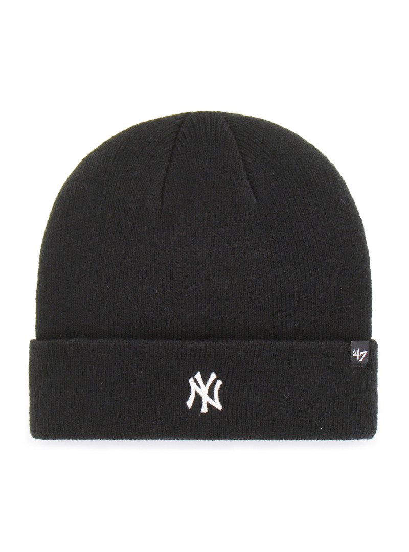 47 Brand Czapka zimowa New York Yankees Cuff Knit B-CFDCN17ACE-BK Czarny | Sklep Monotox