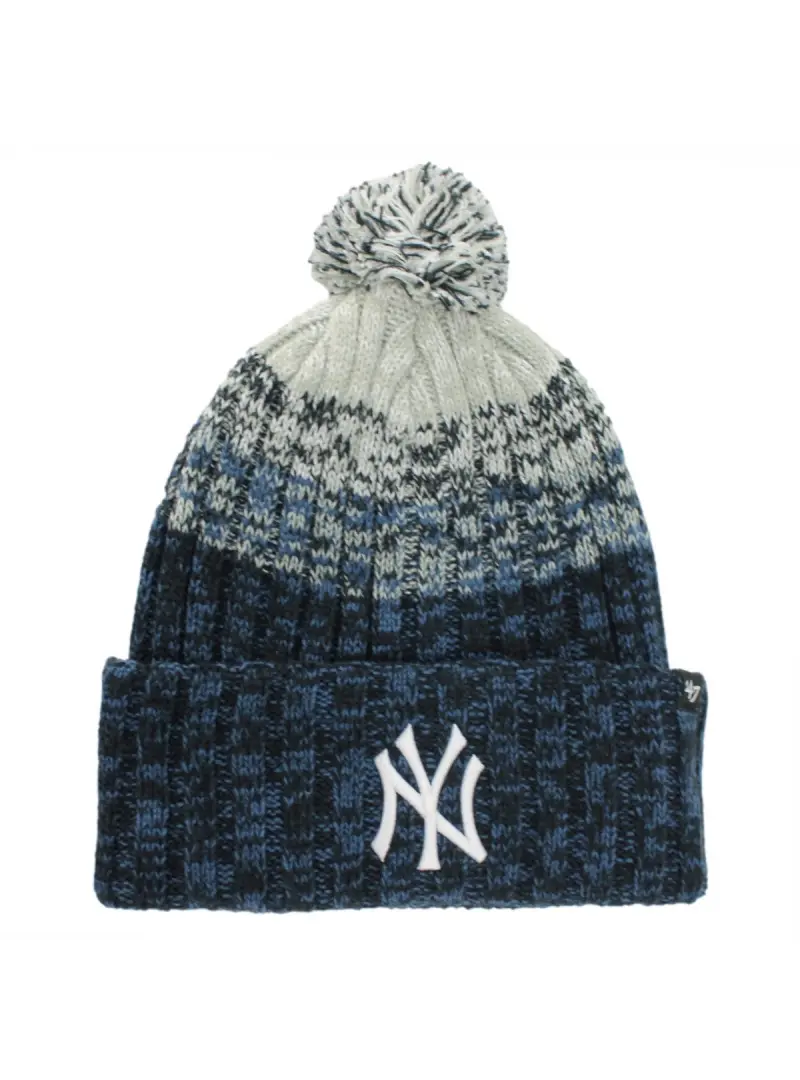 47 Brand Czapka zimowa New York Yankees Cuff Knit B-CSCDF17ACE-NYA Niebieski | Sklep Monotox