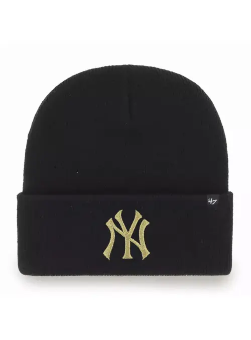 47 Brand Czapka zimowa Mbl New York Yankees B-HYMKM17ACE-BKD Czarny | Sklep Monotox