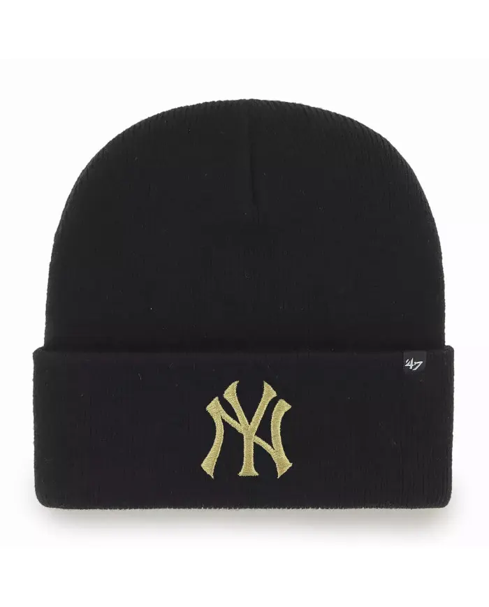 47 Brand Czapka zimowa Mbl New York Yankees B-HYMKM17ACE-BKD Czarny | Sklep Monotox