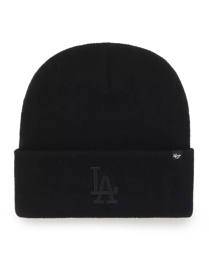 47 Brand Czapka zimowa Los Angeles Dodgers Cuff Knit B-HYMKR12ACE-BKB Czarny | Sklep Monotox