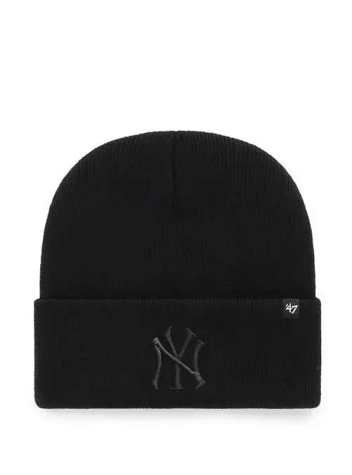47 Brand Czapka zimowa Mbl New York Yankees B-HYMKR17ACE-BKG Czarny | Sklep Monotox