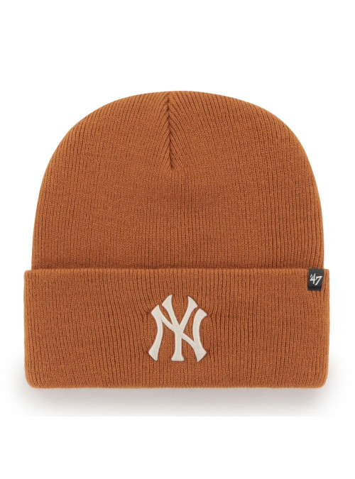 47 Brand Czapka zimowa New York Yankees Cuff Knit B-HYMKR17ACE-BOG Pomarańczowy | Sklep Monotox