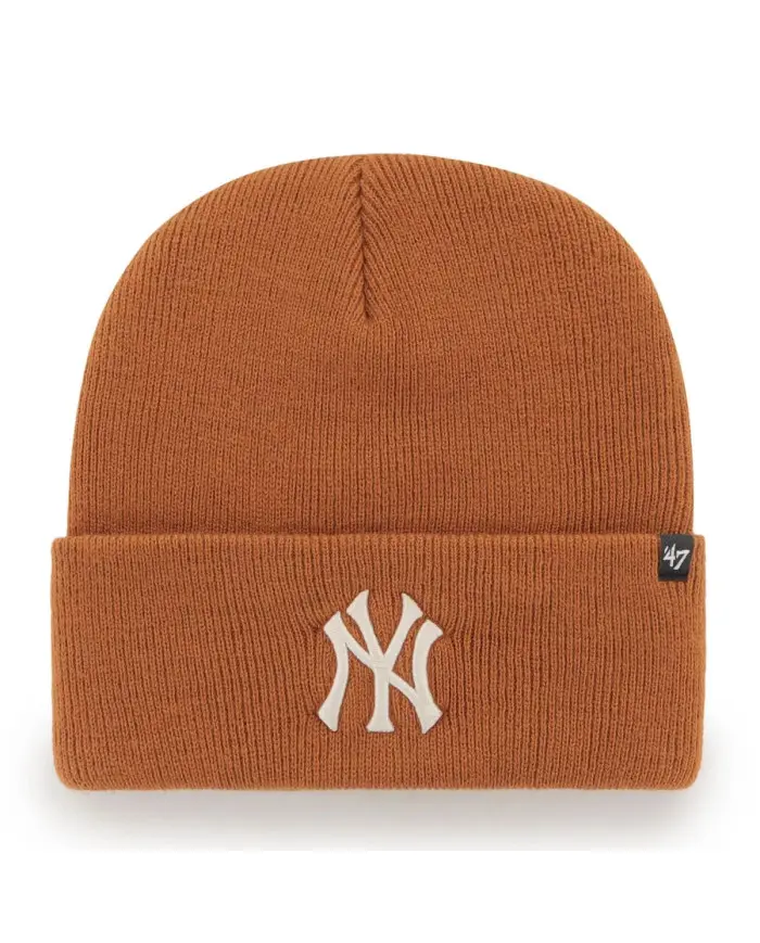 47 Brand Czapka zimowa New York Yankees Cuff Knit B-HYMKR17ACE-BOG Pomarańczowy | Sklep Monotox