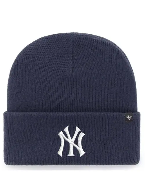 47 Brand Czapka zimowa Mbl New York Yankees B-HYMKR17ACE-LN Niebieski | Sklep Monotox
