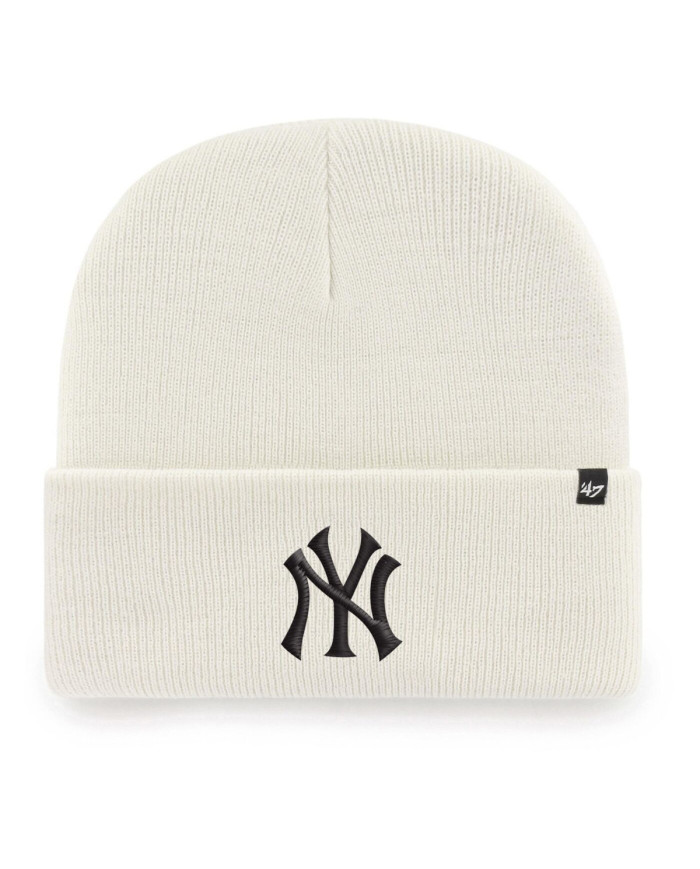 47 Brand Czapka zimowa Mlb New York Yankees Cuff Knit B-HYMKR17ACE-NTD Beżowy | Sklep Monotox