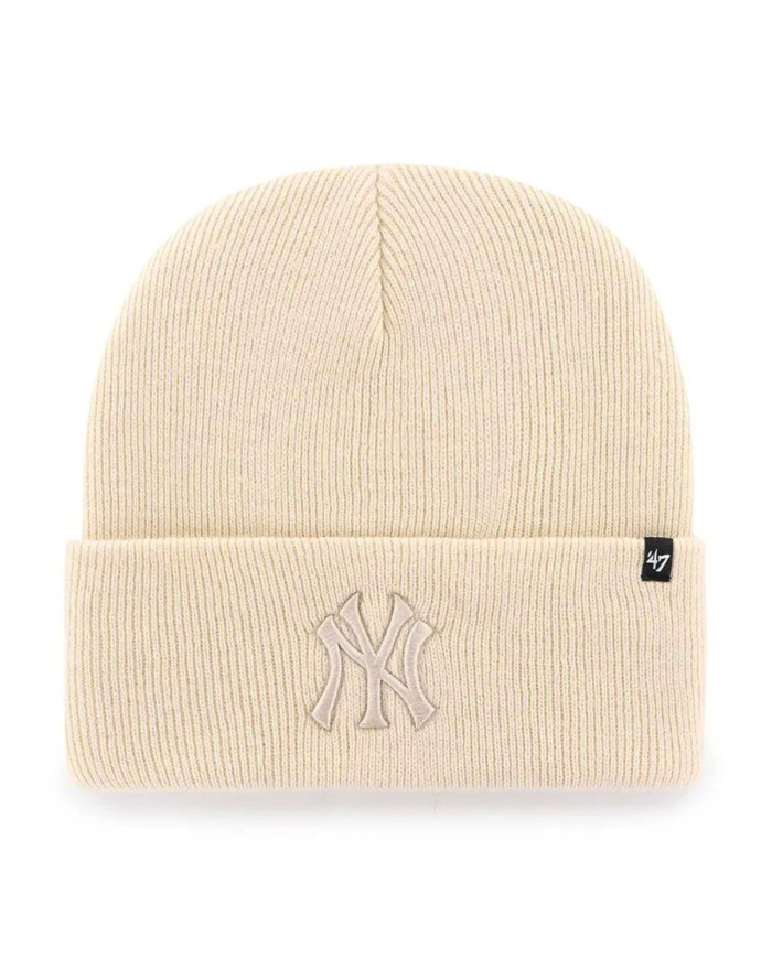 47 Brand Czapka zimowa New York Yankees Cuff Knit B-HYMKR17ACE-NTN Beżowy | Sklep Monotox