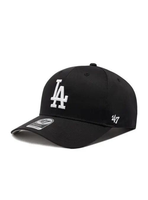 47 Brand Czapka z daszkiem Mlb Los Angeles Dodgers B-RAC12CTP-BKA Czarny | Sklep Monotox