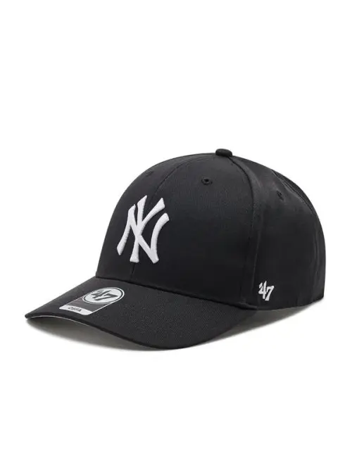 47 Brand Czapka z daszkiem Mlb New York Yankees B-RAC17CTP-BK Czarny | Sklep Monotox