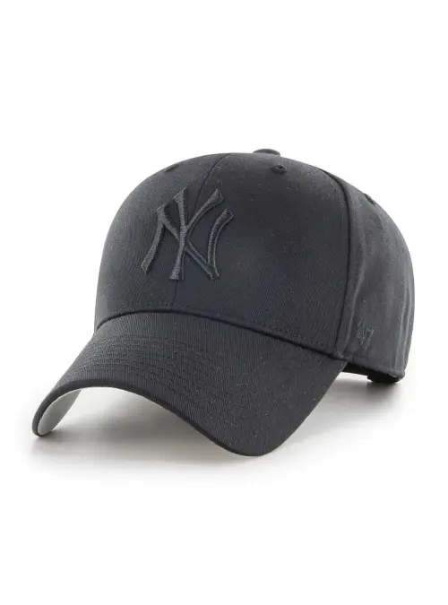 47 Brand Czapka z daszkiem Mlb New York Yankees Raised Mv B-RAC17CTP-BKA Czarny | Sklep Monotox