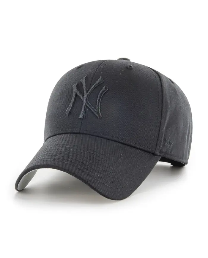 47 Brand Czapka z daszkiem Mlb New York Yankees Raised Mv B-RAC17CTP-BKA Czarny | Sklep Monotox