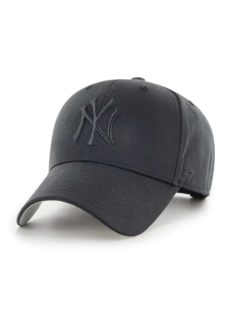47 Brand Czapka z daszkiem Mlb New York Yankees Raised Mv B-RAC17CTP-BKA Czarny | Sklep Monotox