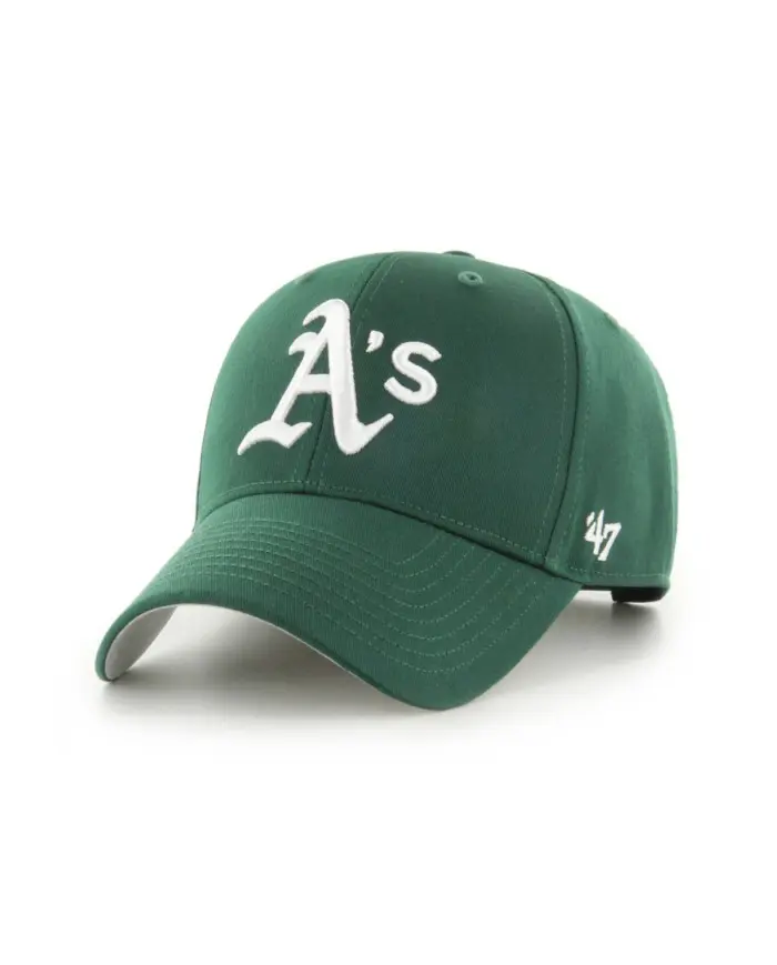 47 Brand Czapka z daszkiem Mlb Oakland Athletics Raised B B-RAC18CTP-DG Zielony | Sklep Monotox