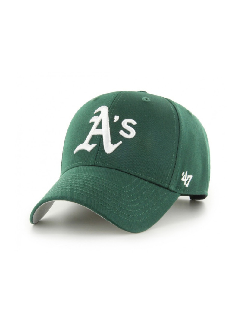 47 Brand Czapka z daszkiem Mlb Oakland Athletics Raised B B-RAC18CTP-DG Zielony | Sklep Monotox