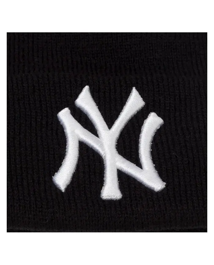 47 Brand Czapka zimowa Mlb New York Yankees Raised 4 B-RKN17ACE-BKA Czarny | Sklep Monotox