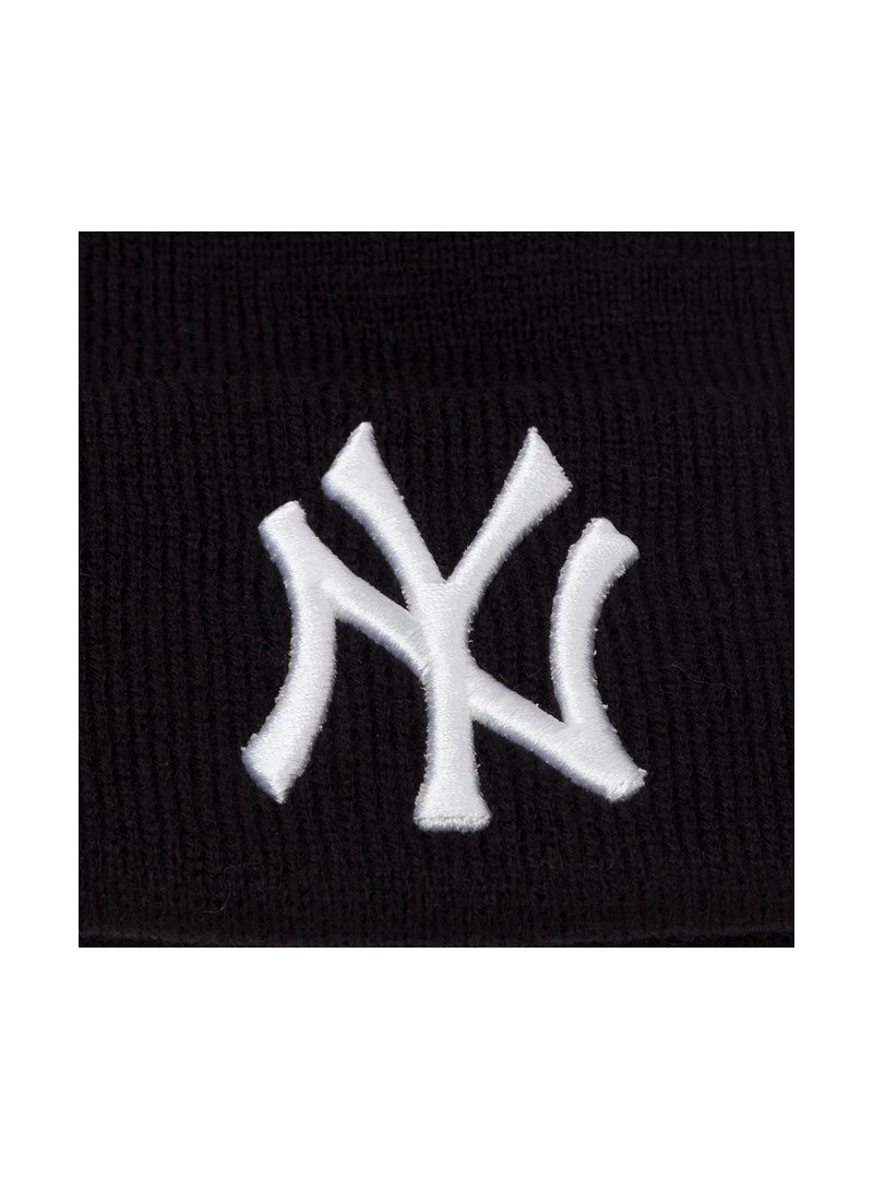 47 Brand Czapka zimowa Mlb New York Yankees Raised 4 B-RKN17ACE-BKA Czarny | Sklep Monotox