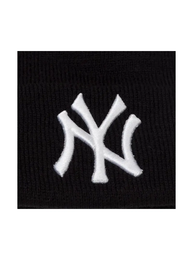 47 Brand Czapka zimowa Mlb New York Yankees Raised 4 B-RKN17ACE-BKA Czarny | Sklep Monotox