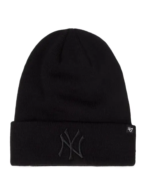 47 Brand Czapka zimowa Mlb New York Yankees Raised 4 B-RKN17ACE-BKD Czarny | Sklep Monotox