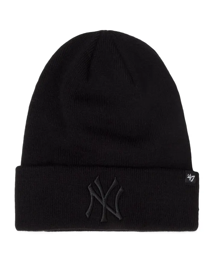 47 Brand Czapka zimowa Mlb New York Yankees Raised 4 B-RKN17ACE-BKD Czarny | Sklep Monotox