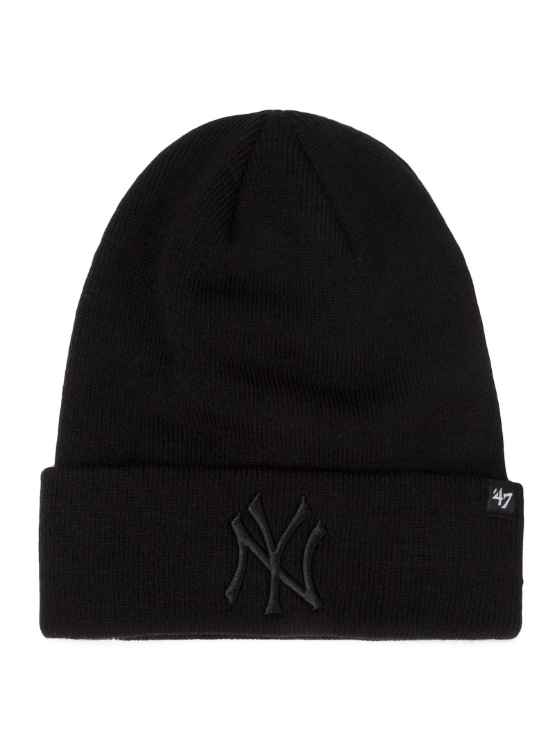 47 Brand Czapka zimowa Mlb New York Yankees Raised 4 B-RKN17ACE-BKD Czarny | Sklep Monotox
