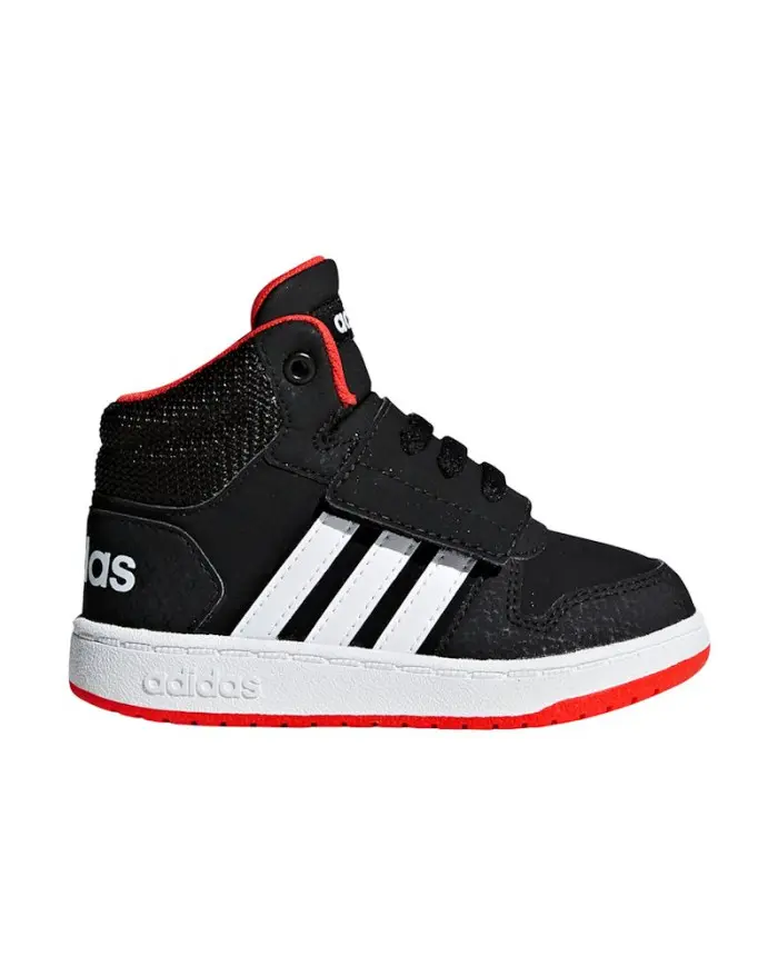 Adidas Dziecięce Sneakersy Hoops Mid 2.0 I B75945 Czarny | Sklep Monotox