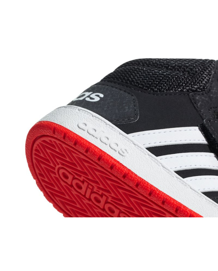 Adidas Dziecięce Sneakersy Hoops Mid 2.0 I B75945 Czarny | Sklep Monotox