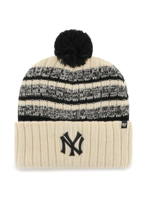 47 Brand Czapka zimowa Mlb New York Yankees Coopersto BCPTN-TAVRN17ACE-NT1 Beżowy | Sklep Monotox